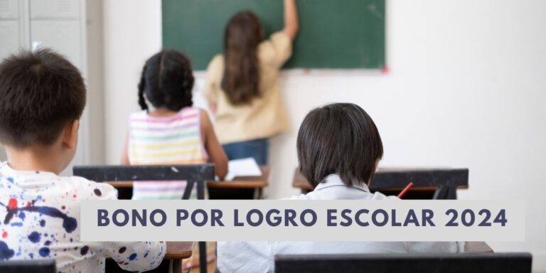 Bono Logro Escolar: ¿Cuándo se paga y cómo saber si soy beneficiario?